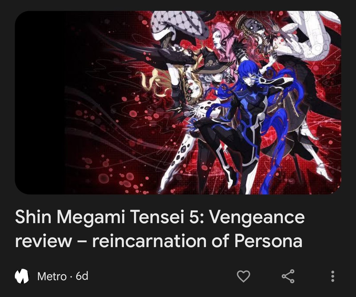 _NeonSky's tweet photo. Don't mention Persona in a mainline article challenge level impossible https://t.co/VvayAxC63z