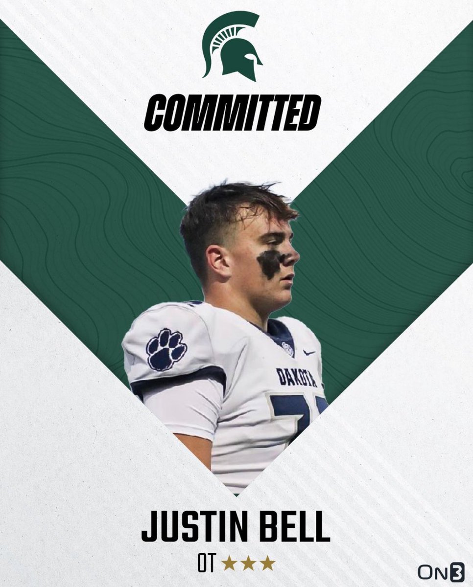 DakotaFootball's tweet photo. Dakota ➡️ MSU x 2 https://t.co/dq3ZmGACQE