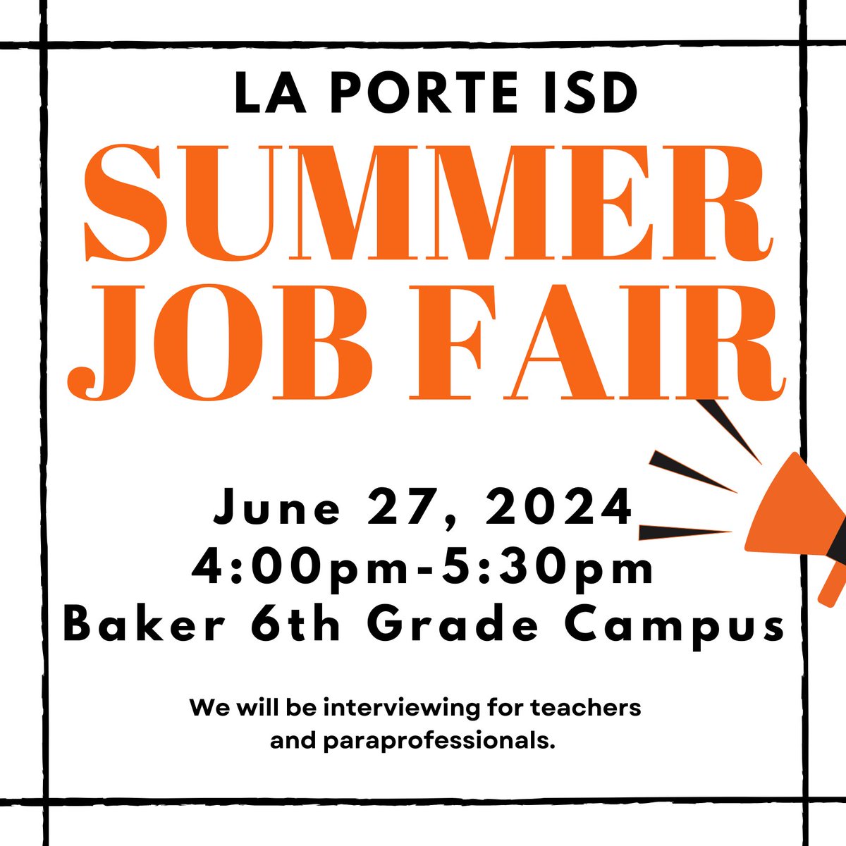 La Porte ISD Human Resources tweet media