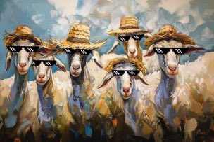 VVGOAT_'s tweet photo. @NikolaBench A bigger herd!!! Join it!

Also I need more time to work, more money ánd more artlovers, more hodlers. (And I also need more sleep, but that has nothing to do with it I guess…) 

@VVGOAT_ | https://t.co/L9bF93ocUl
CA: Bt7Syi3VsCQqwBxPst4Jhuy1c5GFFK3WAxizFcGk93ZE https://t.co/NJLPyLvnky