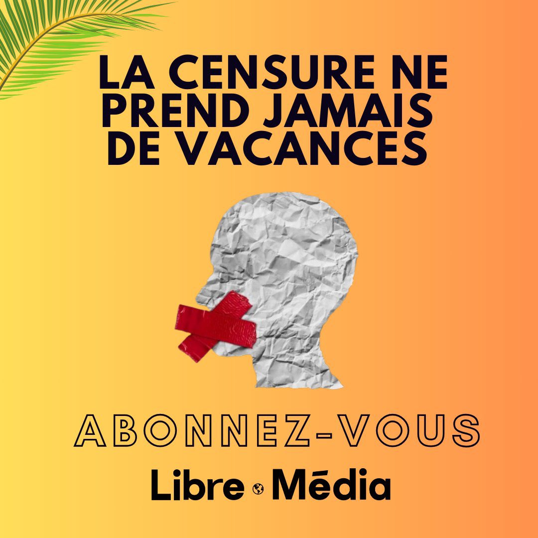 libremediaqc's tweet photo. Cet été, ne manquez rien des menaces qui planent sur la démocratie et des changements profonds qui bouleversent notre société et la planète en vous abonnant à notre média 100% indépendant.  

Votre abonnement vous donnera accès à tous nos contenus exclusifs et à plusieurs privilèges.

Nos reportages à l’étranger, nos entrevues avec les observateurs les plus lucides et nos textes d’opinion vous donneront une longueur d’avance sur les événements. 

Abonnez-vous à Libre Média et rejoignez une communauté libre et engagée.

➡️https://t.co/Ae2LToELSl