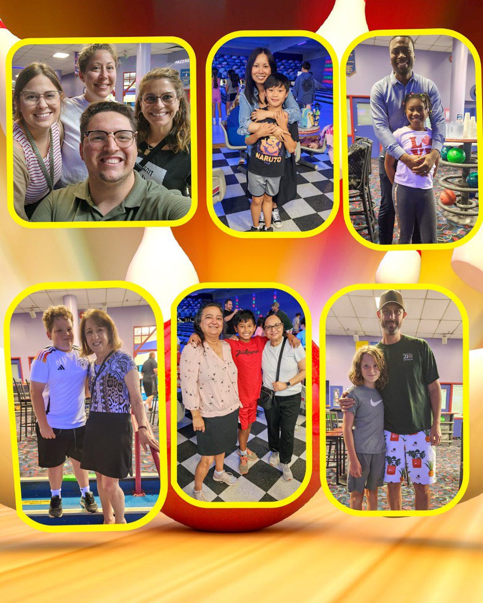 Our grade 3/4 to grade 8 classes had a fantastic time bowling today! 🎳