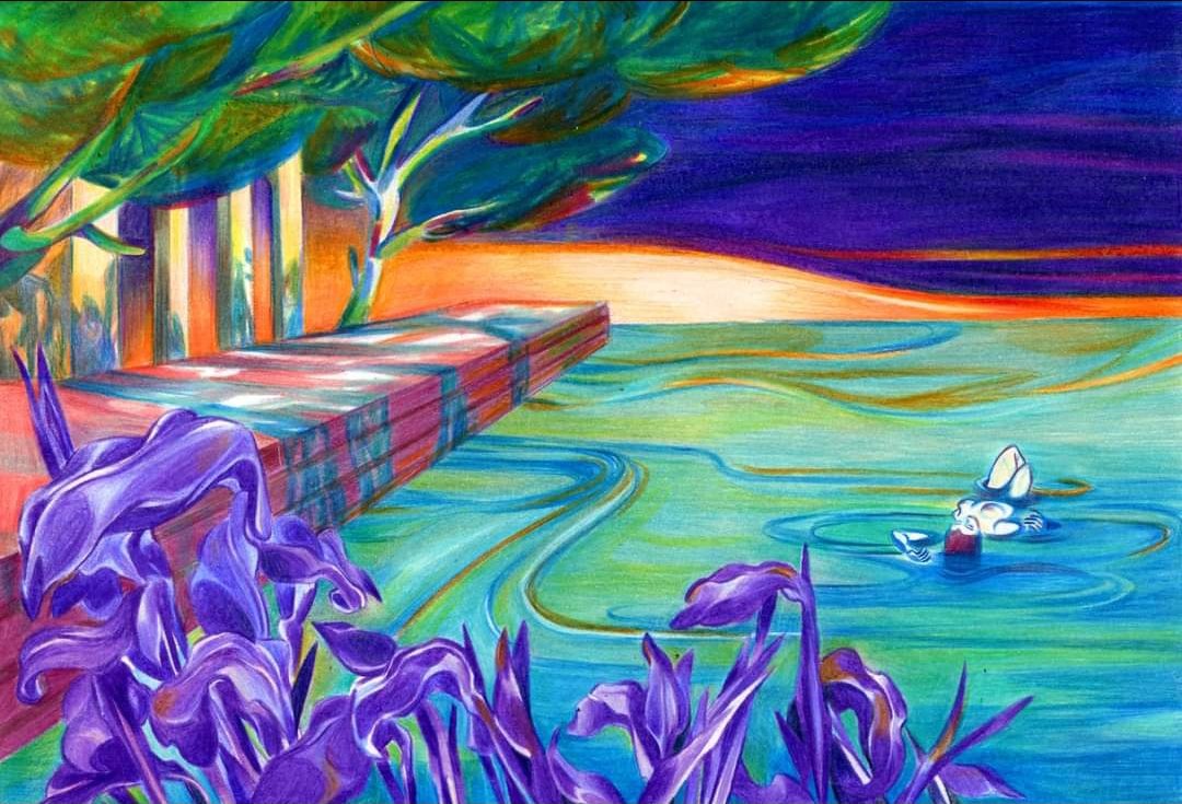 You want it darker
We kill the flame
.
.
.
.
#illustration #sunset #mixedmedia #artonx