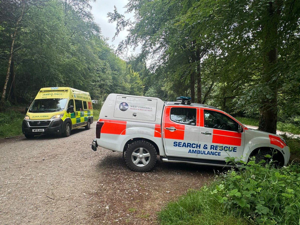 CALL OUT

24/06/2024 - Idless Woods

We were requested by <a href="/swasFT/">South Western Ambulance Service</a> at 11.00 on Monday to assist with the extraction of an injured person in Idless Woods. The Ambulance Service needed assistance carrying them though the uneven tracks back to the <a href="/ForestryEngland/">Forestry England</a> car park.