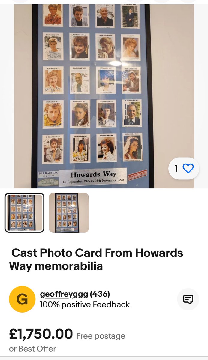 houseofhoward's tweet photo. For anyone who might have a spare £1750…. #howardsway https://t.co/4ug5igkO1X