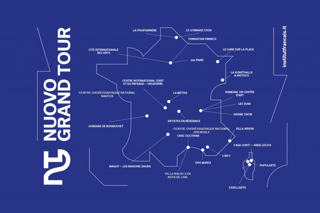 online la 2° edizione di #NuovoGrandTour, l'avviso pubblico dedicato alla mobilità internazionale di giovani artisti e creativi sostenuto dalla #DGCC.  Un progetto di residenza per giovani talenti europei che si svolge in Italia e in Francia. 🔗urly.it/3at-8