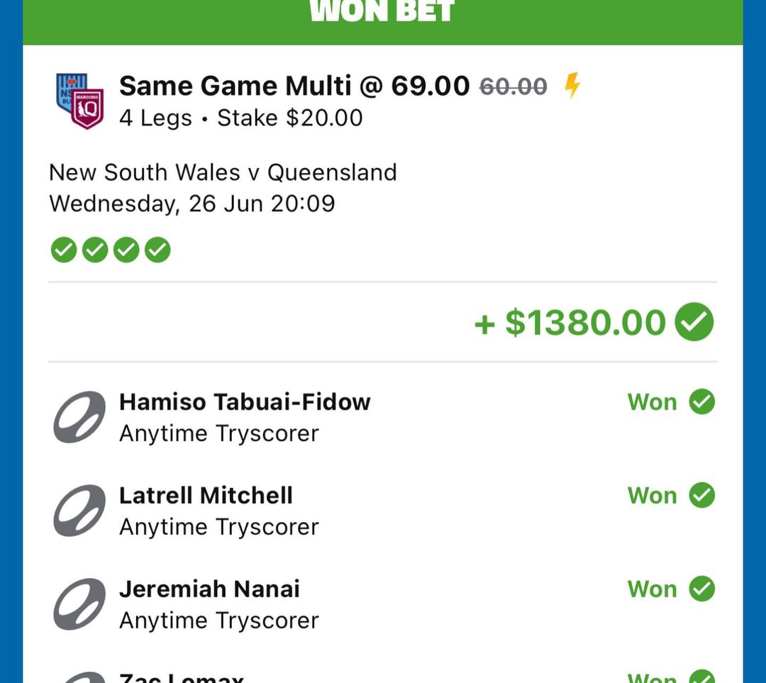 NotorioussPunt's tweet photo. YOU CANT MATCH ME !!!

I AM UNDEFEATED!!

ITS ALL PROFIT BABYY!!!

NO LOSSES ALL WEEK !!

#notorious #notoriouss #notorioustipster #notorioustips #notorioussaustralia #sportsbet #sportsbetting #sportsbettingadvice #sportsbettingtips #Slotmachines #casino #jackpot #bigwin https://t.co/osQcCZ77qE