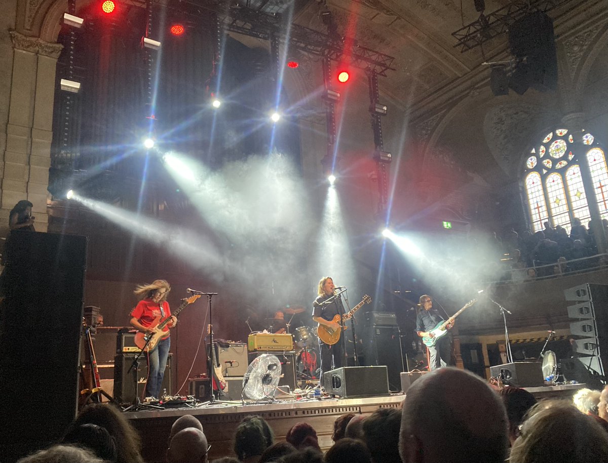 JohnHamilton17's tweet photo. Another wonderful @thebreeders gig tonight @Alberthallmcr Manchester. Thank you @kelleydeal @KimDealMusic @josephinewiggs xx https://t.co/jRyIW8SZai