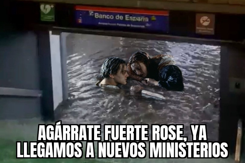 Mientras tanto en el metro de Madrid