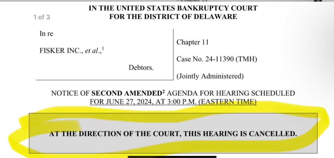 NickLibert's tweet photo. For those like me passionate about the #EV #Sustainability space or are investors (like me) following @FiskerInc #FSRN #FSRNQ is there anyone local in Delaware reporting from the courthouse or following the case? https://t.co/5z72LVMDmq
