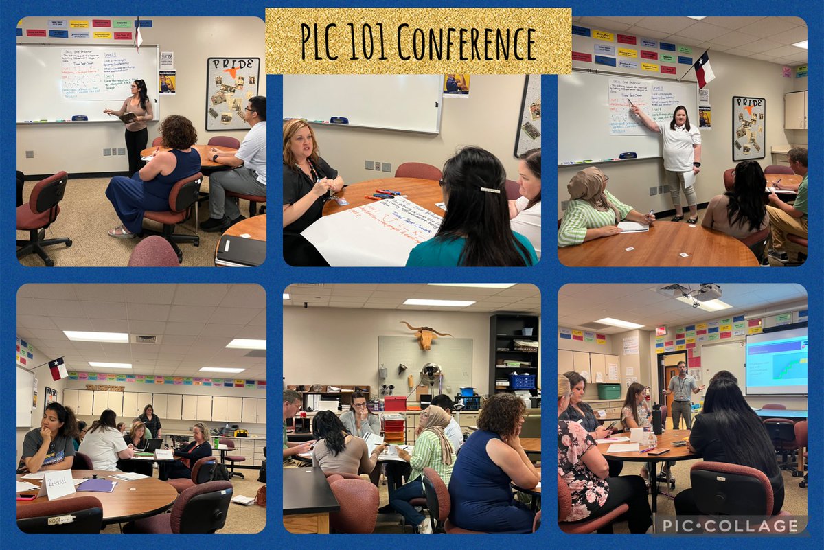 We had an amazing group of educators join us today as we learned about extending the learning of proficient students at the PLC 101 Conference. ⁦<a href="/MrCPuente/">Chris</a>⁩ #PLC #pisdproud ⁦<a href="/PasadenaISD_TX/">Pasadena ISD</a>⁩