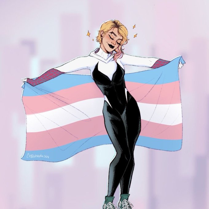 the trans queen Gwen Stacy