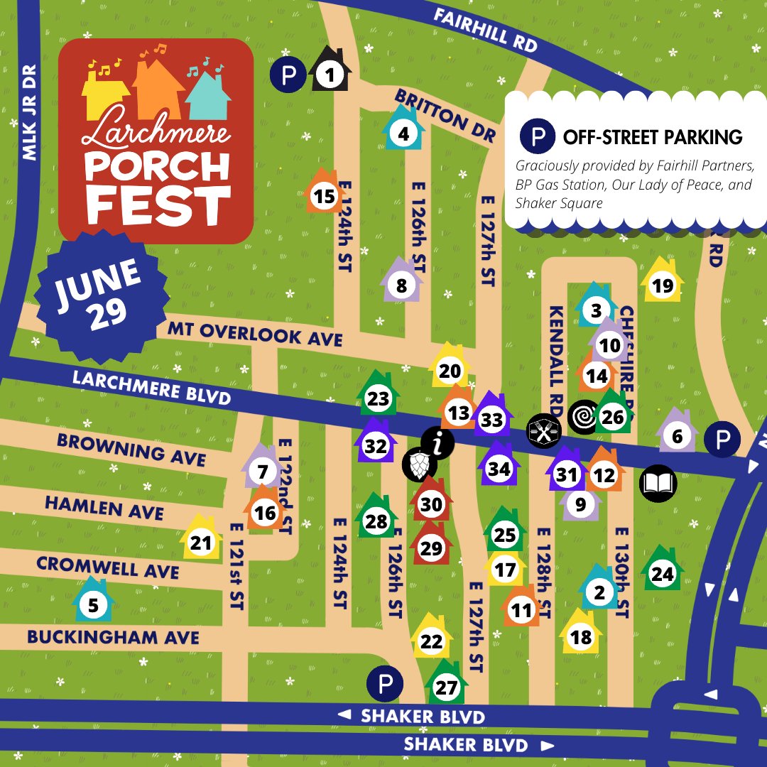 Larchmere PorchFest tweet media
