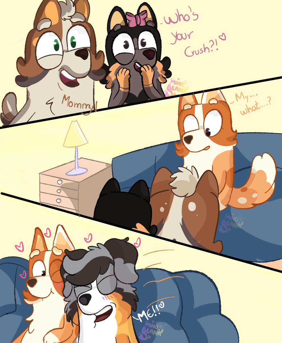 Mind_Blanks__'s tweet photo. Finally done!
Brandy's crush! :3 asked by her twins!
I had to decide between two characters, but since I keep writing ideas, I better stay up with this ship! :)
Tags:
#bluey #blueytwt #blueycharacters #brandyandcalyps https://t.co/DT1vGr2AoJ