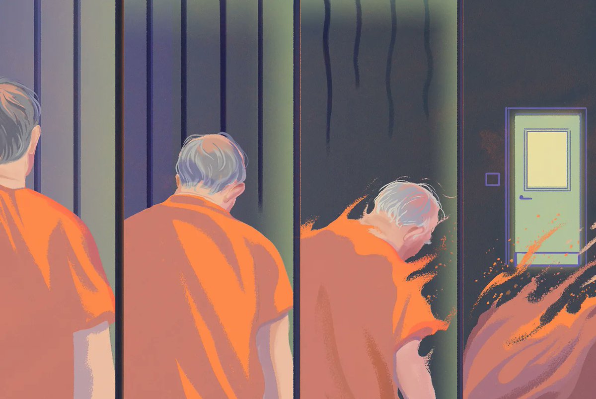 As America’s prison population ages, our prisons are becoming makeshift nursing homes. This trend raises critical questions about the goals of safety in our justice system and healthcare costs. It's time for humane alternatives and reasoned policy choices. bit.ly/3XJTfXB