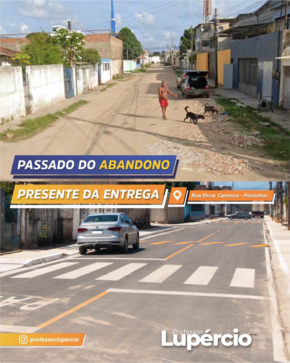 prof_lupercio's tweet photo. São mais de 300 vias pavimentadas, e a Rua Oscar Carneiro faz parte desse time. Isso é resultado de muito trabalho, dedicação e entrega! A Olinda do abandono não volta. A Olinda do presente segue em ritmo forte para o futuro. 🔝

#olinda #professorlupércio https://t.co/oAlZlEYBIx