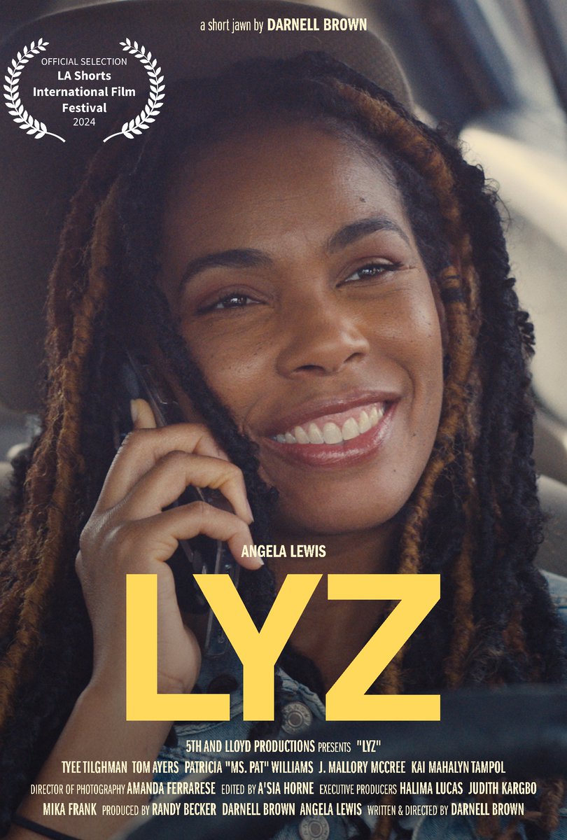 _thewordzwithin's tweet photo. I’m glad to be able to share that our film “Lyz” starring the amazing Angela Lewis, will be making its WORLD PREMIERE July 20 @ 5:30 @ the OSCAR-QUALIFYING @LAshortsFest! Incredibly THANKFUL to my cast &amp; crew, who helped me bring this story to life! 

#ShortFilms
#MentalHealth https://t.co/1jDZupRMzl