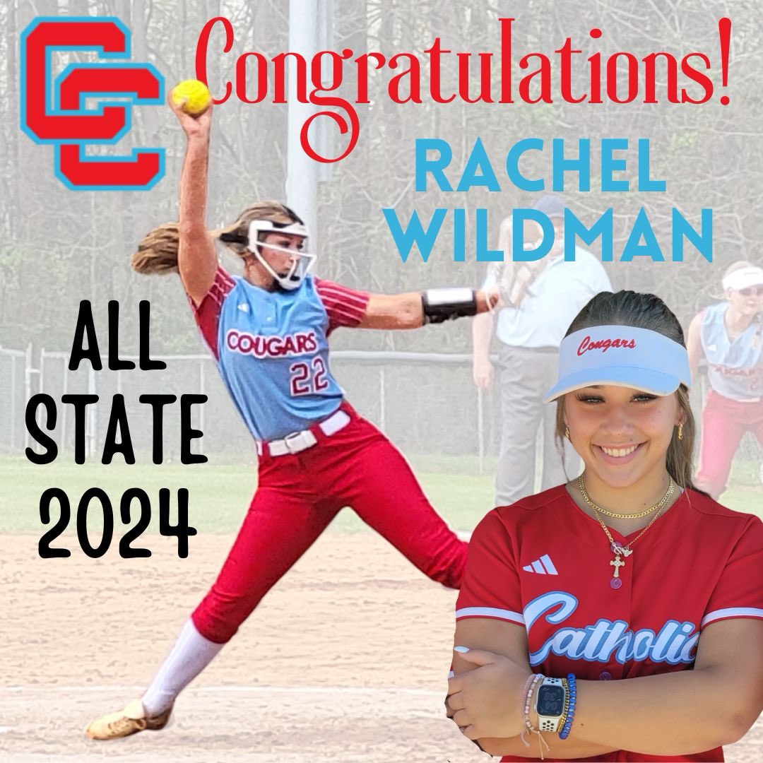 LadyDiamondCougs (@charcathsb) on Twitter photo Congratulations to rising senior Rachel Wildman for being named to the NC All-State Team 2024 🥎❤️🥎<a href="/CCHSCougarNews/">Charlotte Catholic</a> <a href="/rcwildman21/">Rachel Wildman</a> Congratulations to rising senior Rachel Wildman for being named to the NC All-State Team 2024 🥎❤️🥎<a href="/CCHSCougarNews/">Charlotte Catholic</a> <a href="/rcwildman21/">Rachel Wildman</a>