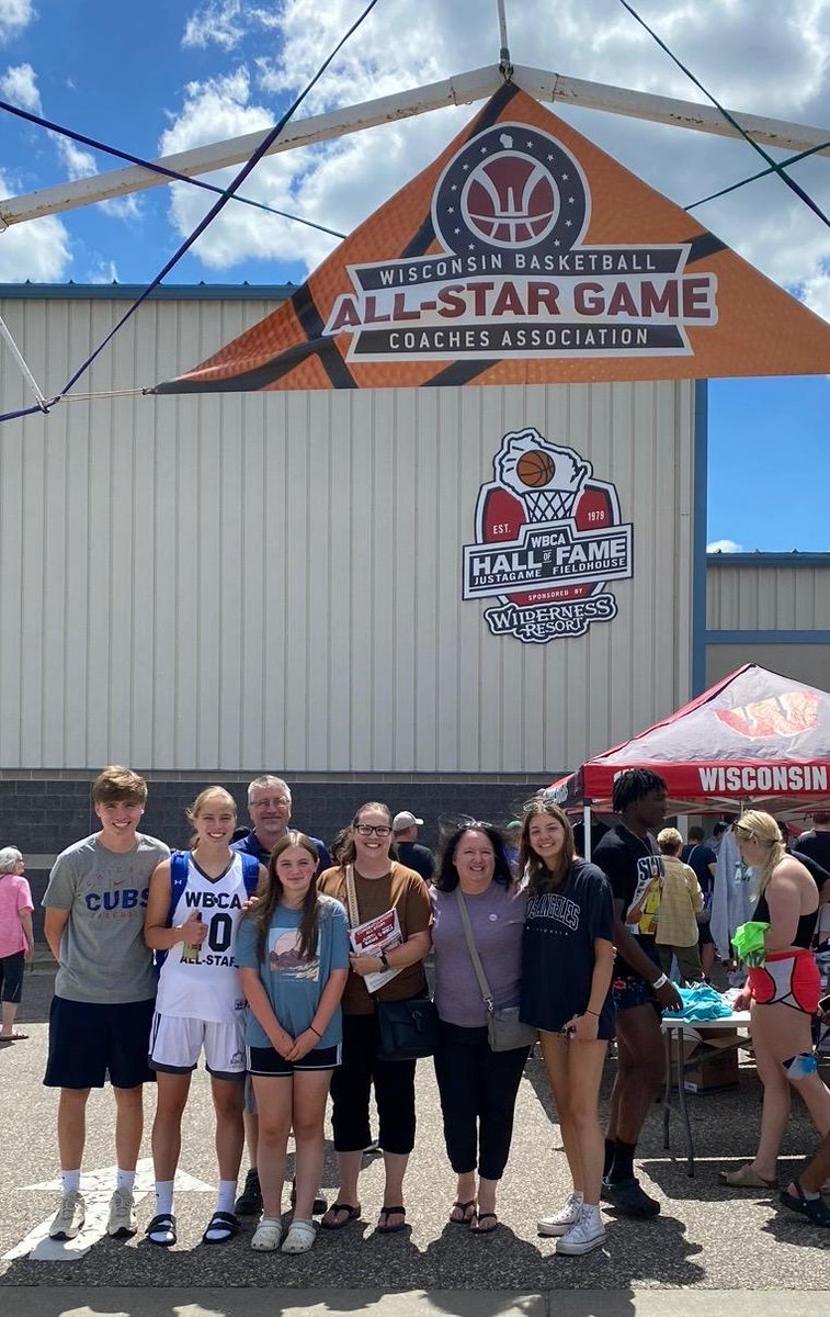 2024 Pacer grad Amanda Heusterberg participated in the WBCA All-Star Game today!  While her team lost, Amanda played well scoring 7 points! Thanks for representing Shoreland Lutheran at this great event!