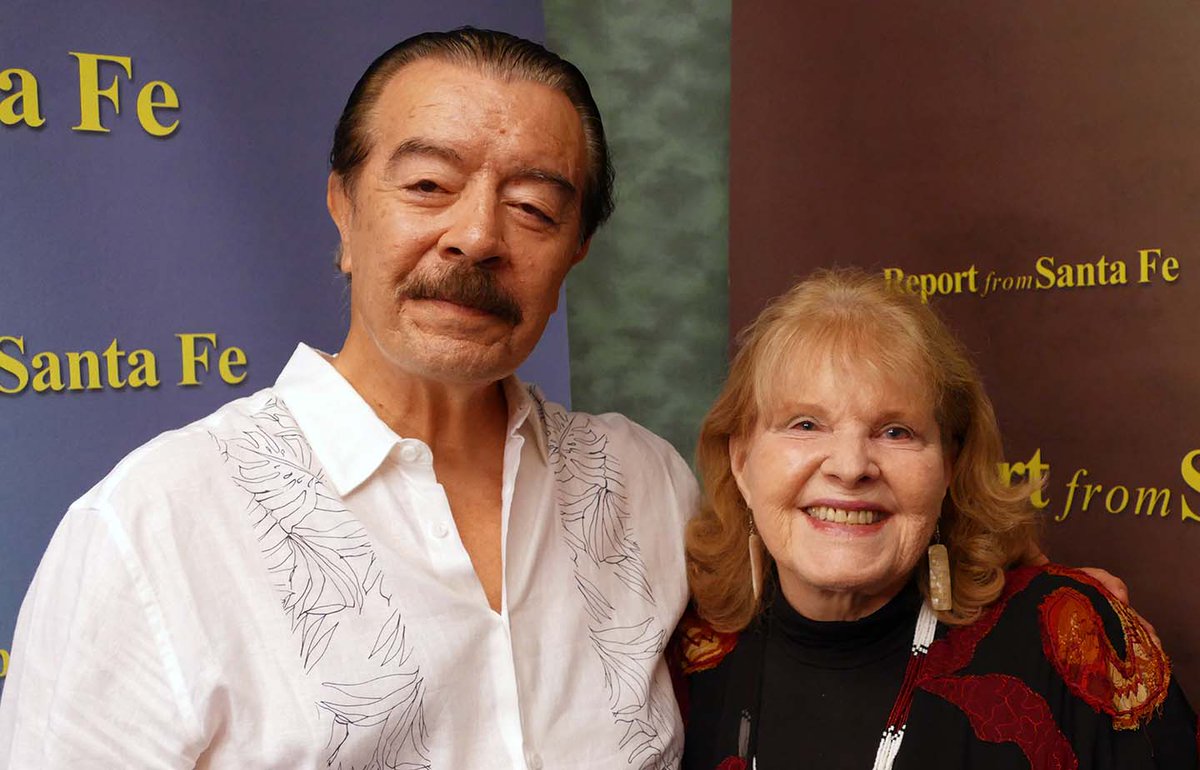 ReportSantaFe's tweet image. This week NM PBS-TV's "Report from Santa Fe" hosts MICHAEL S. VIGIL, Former Chief of Internat'l Operations for the  DEA and "Top Cop" Awardee of Nat'l Assoc. of  Police Orgs,  discussing the crisis in fentanyl overdose deaths and his work on counter-drug policy in  Romania.