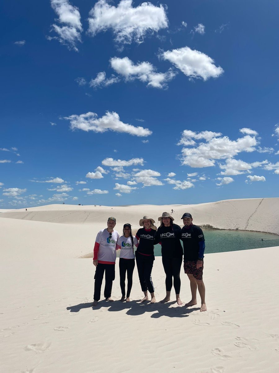ltdallagnol's tweet photo. We had 10 days of intense work at Lençóis Maranhenses with the best team in the project “The contribution of the microbiome of coastal and estuarine
environments to blue carbon and ecosystem health indicators” coordinated by @vivianpellizari and funded by @CNPq_Oficial https://t.co/L04ysEb552