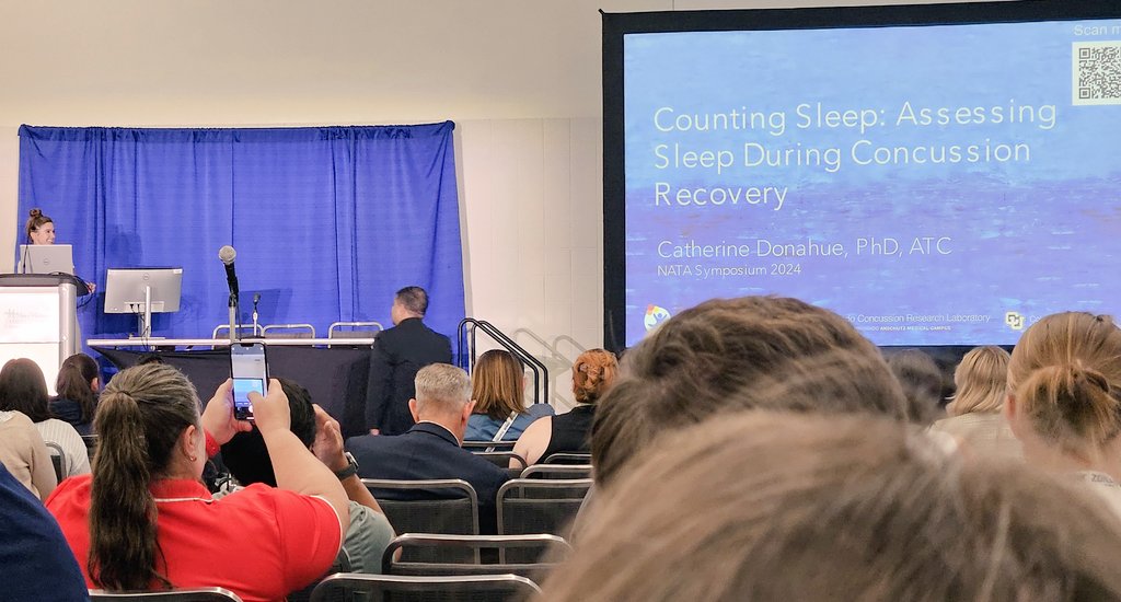 An excellent presentation about sleep after #concussion by <a href="/UVAEaSIL/">UVA EASIL</a> alum, &amp; now <a href="/CUAnschutz/">CU Anschutz Medical Campus</a> Post Doc <a href="/CatDonahue/">Cat Donahue</a>. <a href="/UVA/">UVA</a> <a href="/UVAEdu/">UVA School of Education and Human Development</a> @uvavpr
