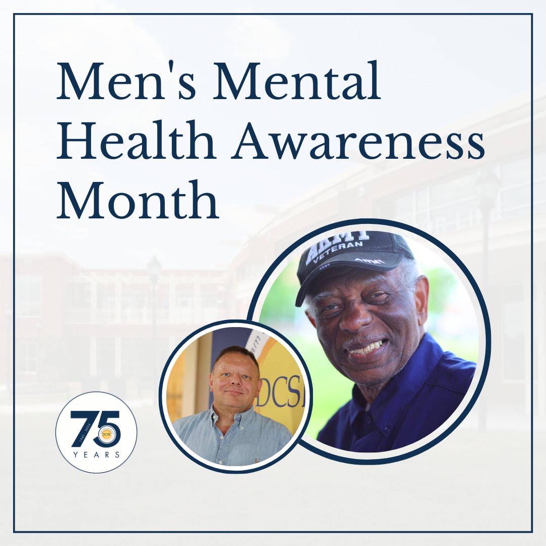 As Men's Mental Health Awareness Month comes to a wrap, we want to affirm that the wellbeing of the men in our community matters.

DCSL is proud to provide a safe space where older adult men can access care and community.