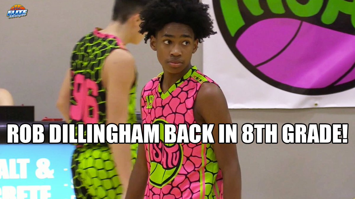 EliteMixtapesYT's tweet photo. Robert Dillingham BEFORE THE FAME! 8th Grade MSHTV Camp Highlights https://t.co/iNIFJnUDej @MSHTVOfficial https://t.co/7VTZ5JxIeT
