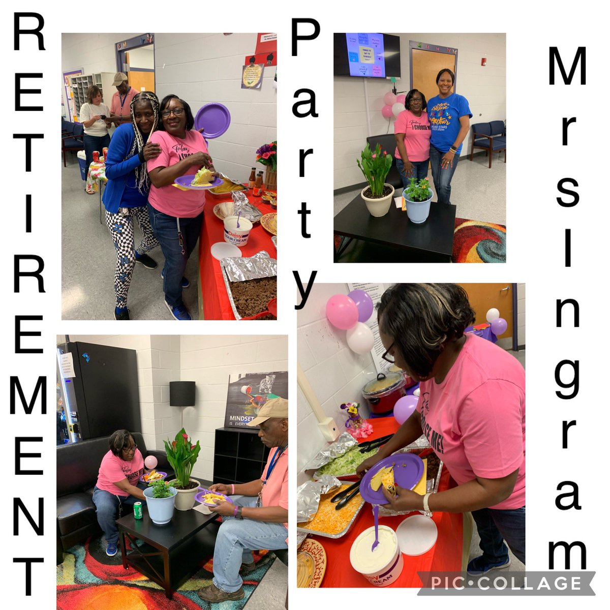 oessnookster1's tweet photo. Special thank you to everyone for making this a very special day to remember for Mrs Ingram!!
#ADay2Remember!!
@Supt_Hamlett @FCPSchoolsTN @WestJrHighFCPS @EaglesSouthwest
Happy Retirement!! 2024 https://t.co/Me4LnynM9I