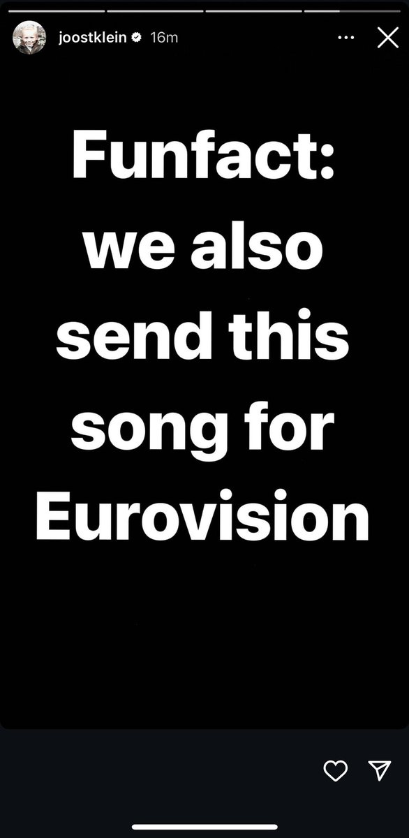 anna_cm25's tweet photo. Mr Joost Klein sir this fact doesn’t feel very fun https://t.co/tEyZTuso0e