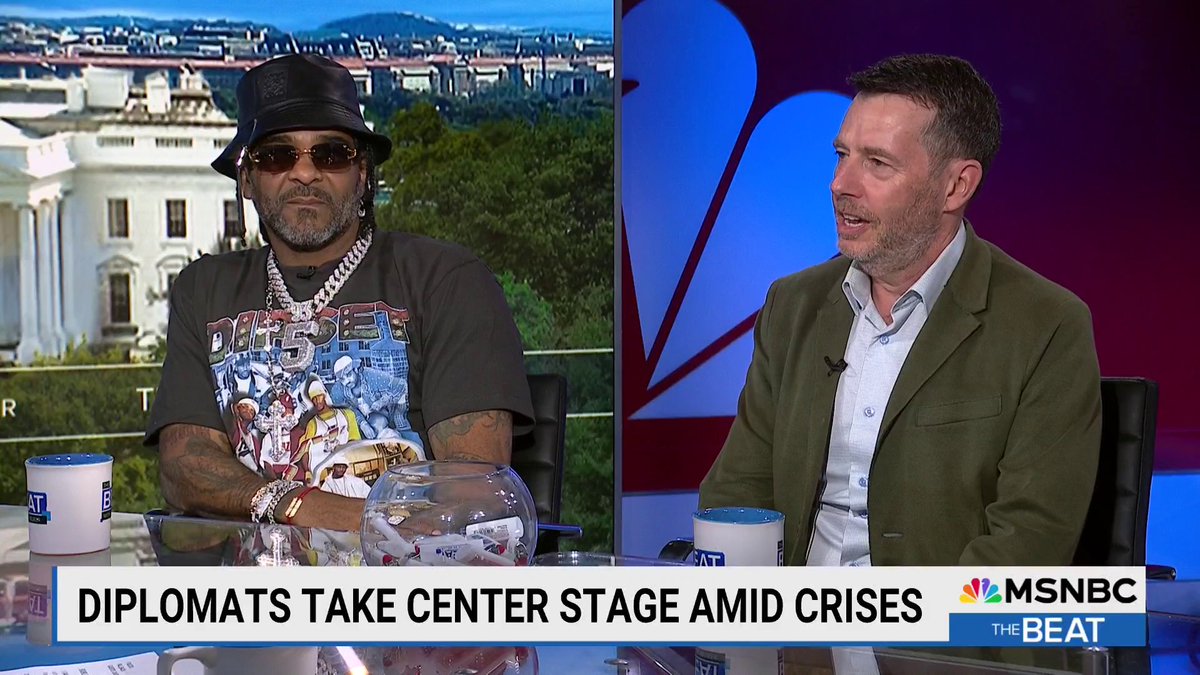 TheBeatWithAri's tweet photo. NOW: @jimjonescapo and @davidplouffe "Fallback" on The Beat! https://t.co/IkUYg0vKaE