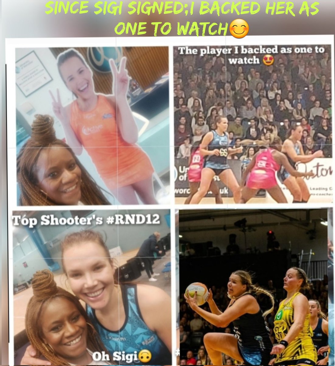 InTheChatTime's tweet photo. @sigiburger That's not radom to gal who knows  #galtalk😅 Are you bonding or weaving Sigi😁 I'm sure  this is an easy help; we want you to your best AND @CliveJonespr will be on the side with that camera 📷 Had to shout you out for your slick shooting 45/45, 💯 % on Saturday🌟 👏👊🏾💪🏻 https://t.co/0Tp8ebiPYc