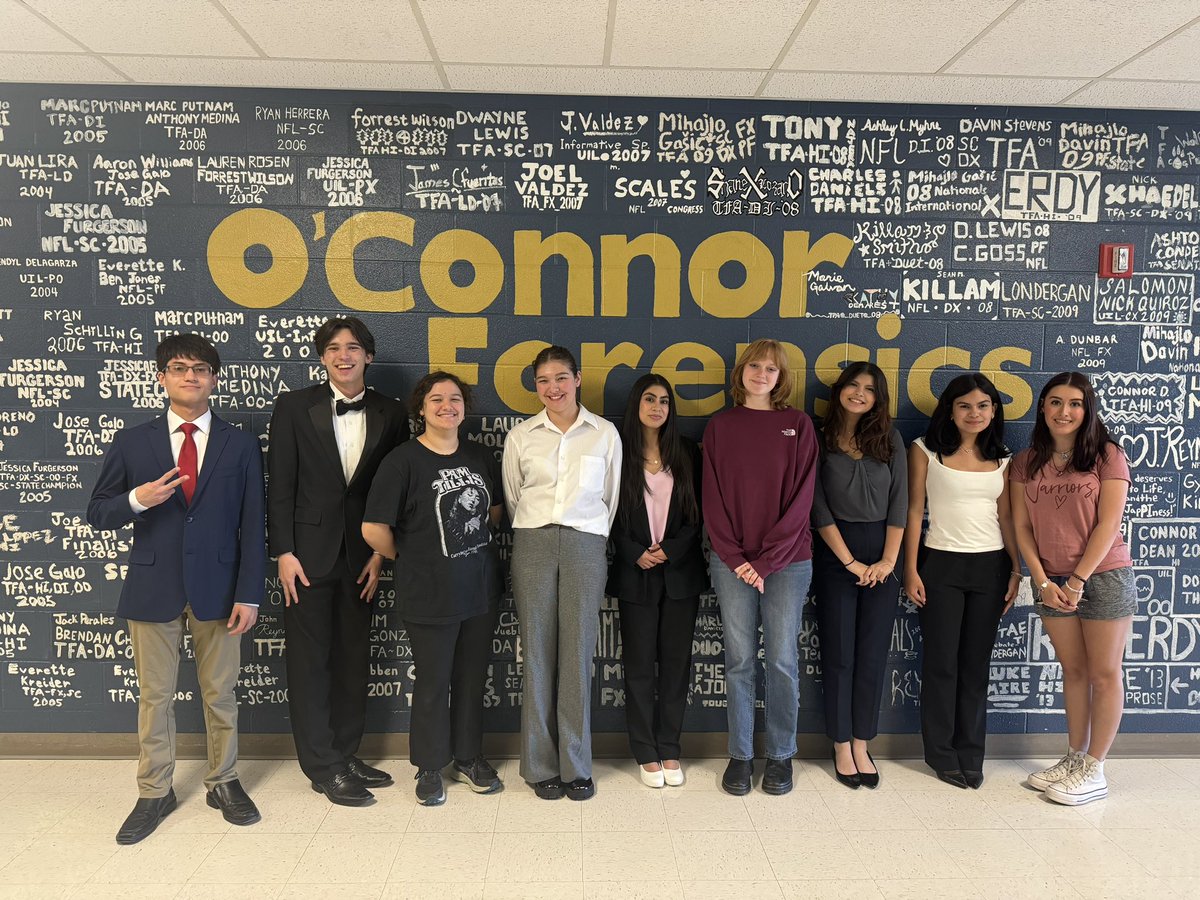 O’Connor Speech and Debate tweet media