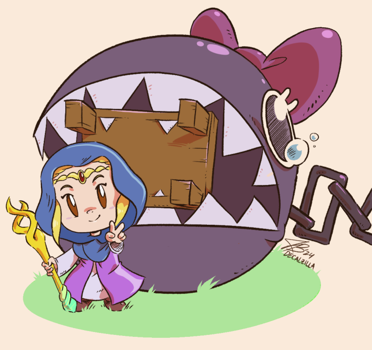 Decalzilla's tweet photo. Colorized version for you fellow Link's Awakening DX enjoyers out there
#Zelda  #EchoesofWisdom  #GBC https://t.co/tO8q6O1IXt