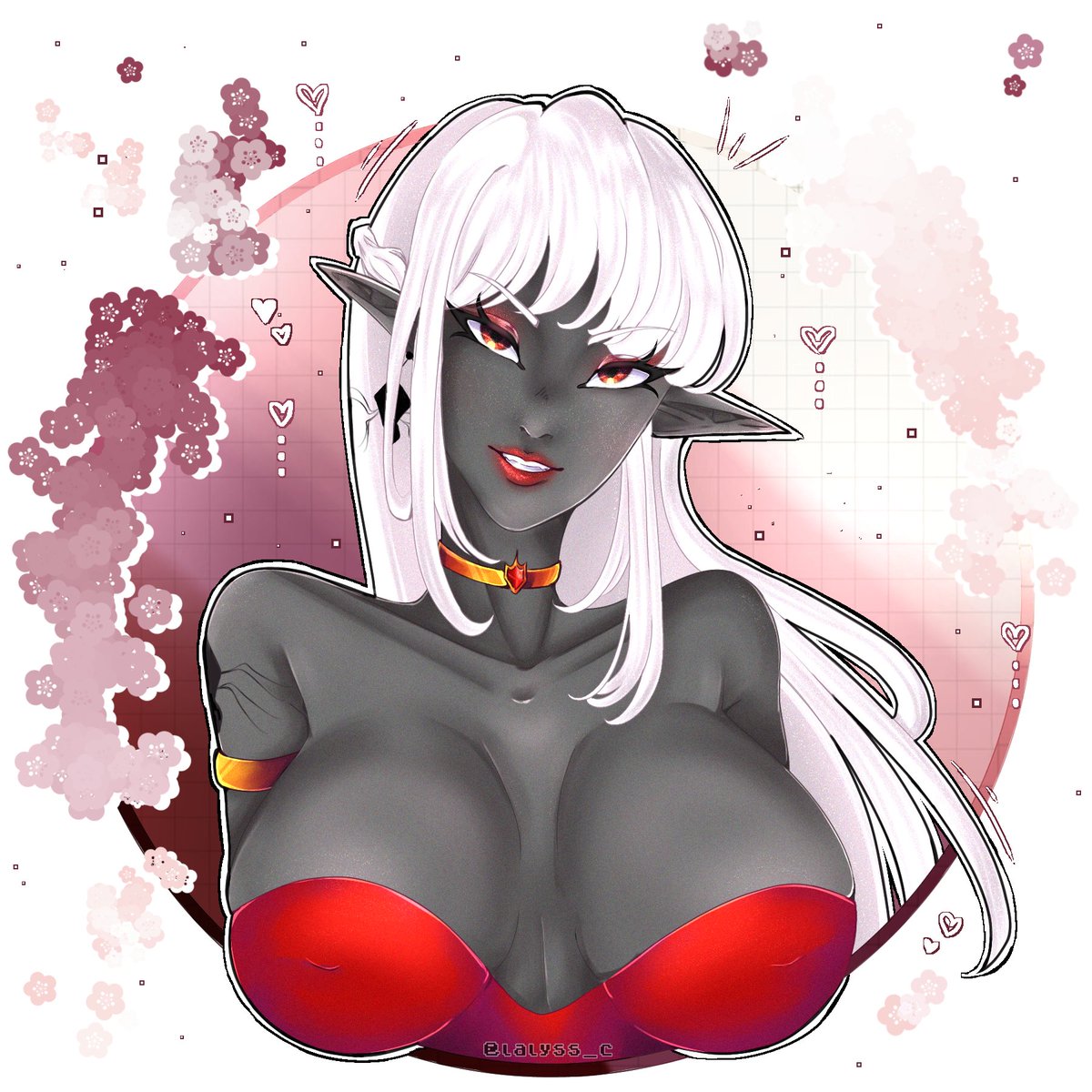 lalyss_c's tweet photo. An entry I did for _isan_artist_ DTIYS on IG!!
#dtiysentry #drawing #bustart #art #digitaldrawing #pinupart #darkelf https://t.co/3mHQyLCTzl