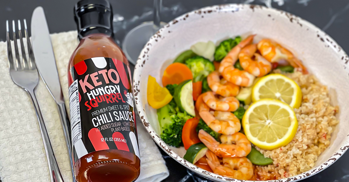 🌶️ Spice up your keto game with Hungry Squirrel's sassy Keto Sweet &amp; Spicy Chili Sauce! 👩‍🍳 Low-carb, no added sugar, just 10 calories per serving. Add a kick of flavor to your meals guilt-free! 🔥 #FlavorfulDelights #KetoKitchenCreations #Saucy #AmazonFinds #HungrySquirrel