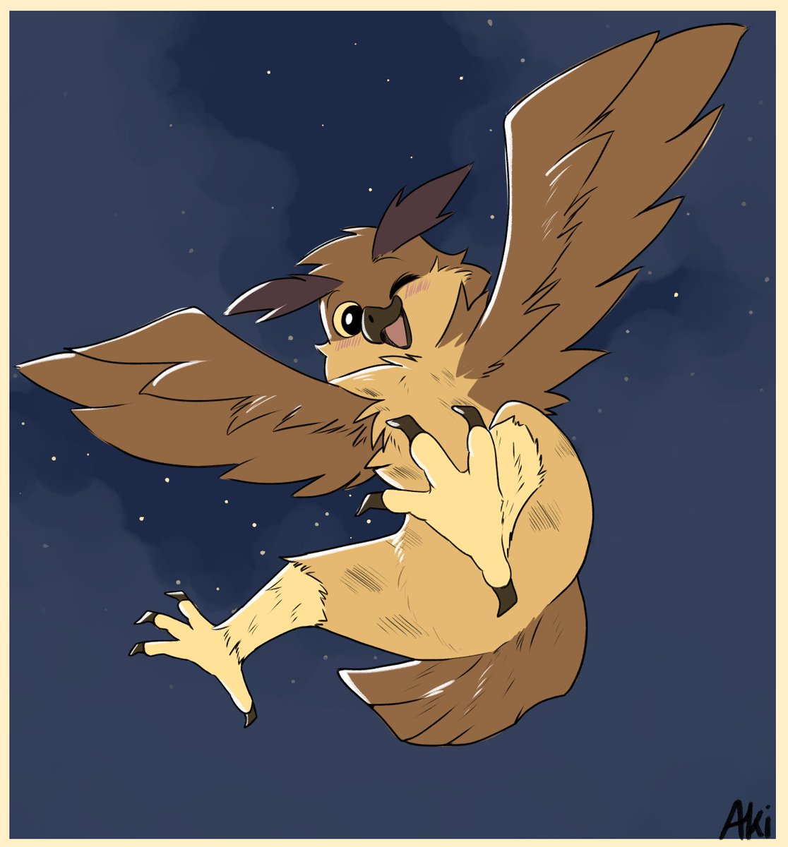 El <a href="/_AkiPanda/">Aki Red panda 🍂 Open commissions!</a> me regaló este dibujo que quedó HERMOSÍSIMO graciaaaaas &lt;3