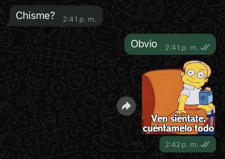 Los mensajes que me gusta recibir