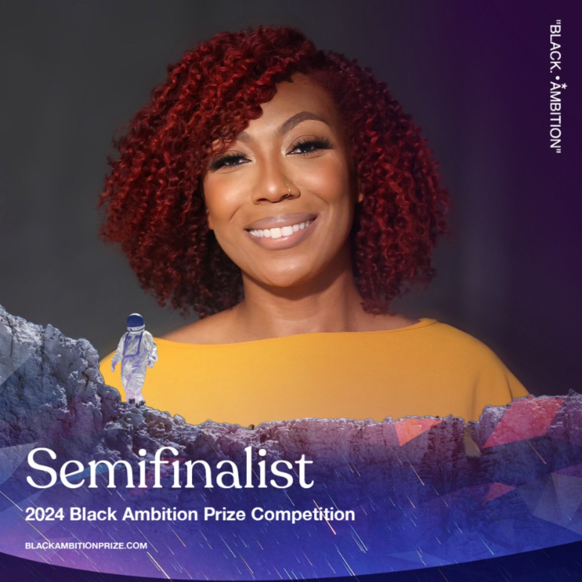 BaskAndBloomEss's tweet photo. I’m ecstatic to share that I am a semi-finalist for the @blackambitionpz, &amp; will participate in the 3-month Black Ambitionist Mentorship Program. This is such an incredible opportunity to expand our knowledge, resources, and compete for the finalist round. Thank you! 🥳🙌🏾 https://t.co/aIM7MX0hFu