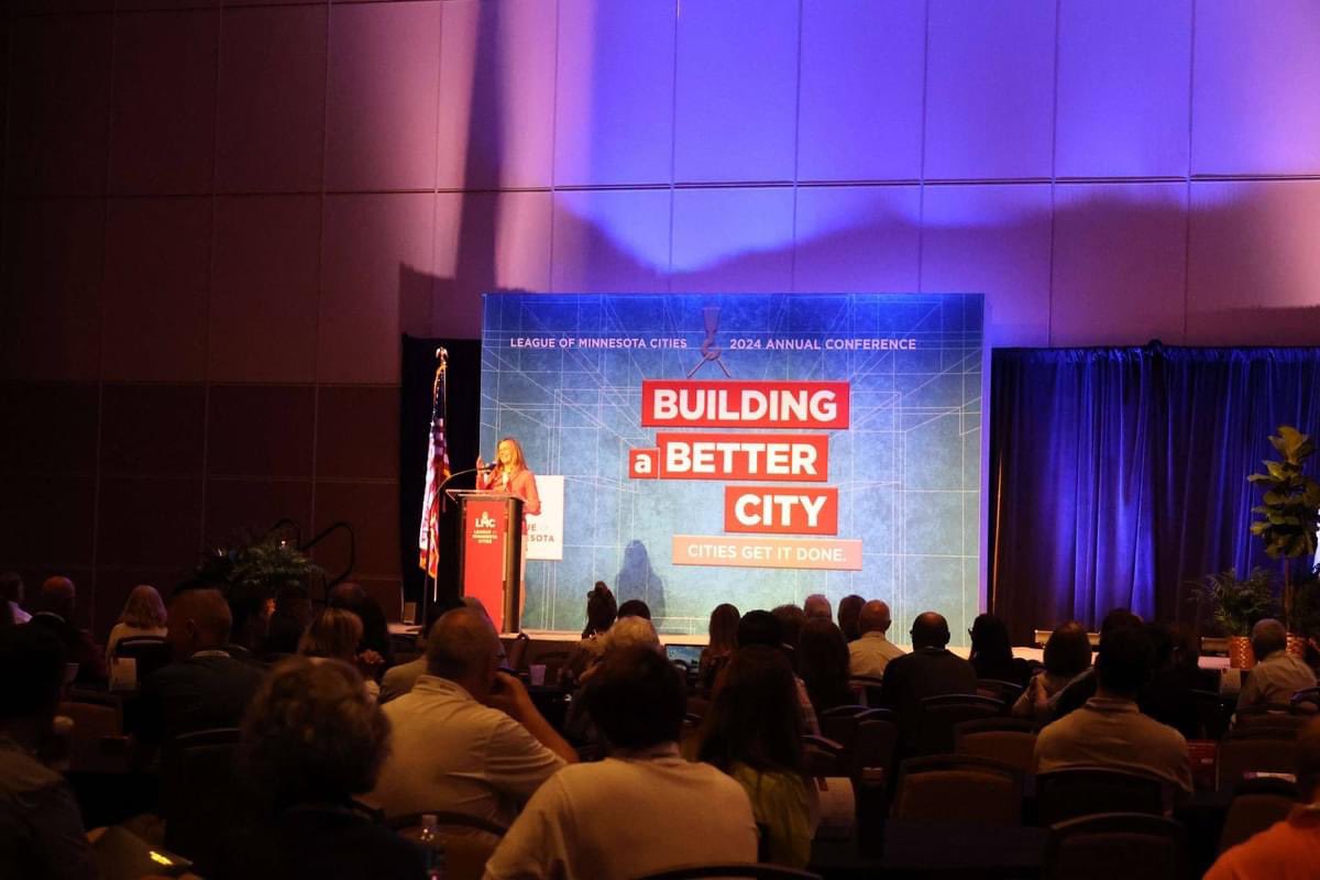 JosephTWard's tweet photo. Very excited for our @ExperienceRoch team to host the 2024 League of #Minnesota Cities Annual Conference in #RochMn, which got underway today at @MayoCivicCenter. Welcome to all conference participants!
#LeagueOfMinnesota #BuildingABetterCity https://t.co/H95zRnFxvC