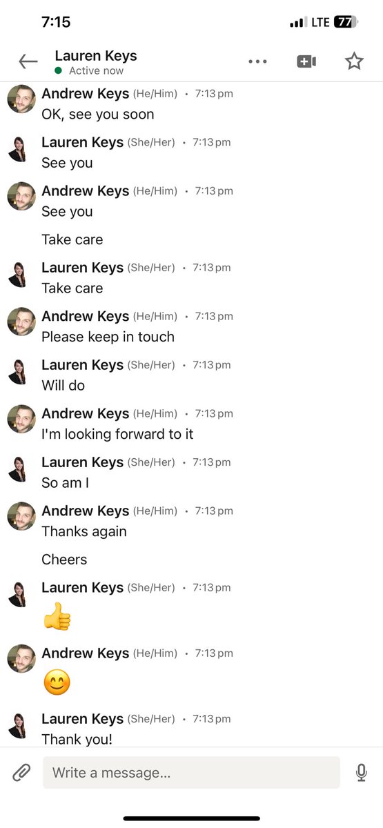 AndrewKeys's tweet image. Get yourself someone who will dirty talk with you using the LinkedIn auto message feature