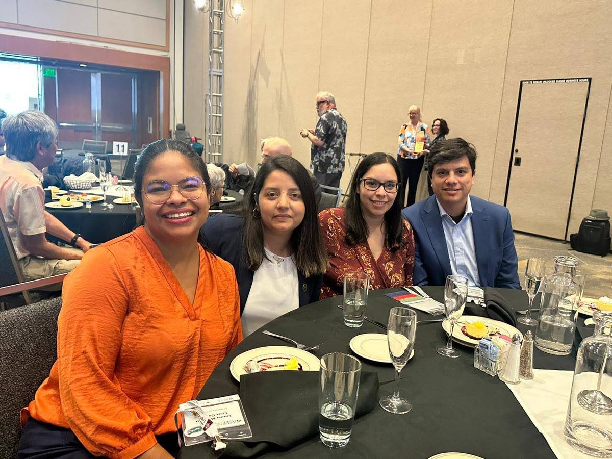 UF_Eng_Ed's tweet photo. What a way to end #ASEEAnnual! Dr. Baisley &amp; Dr. @edwinmarte gave final presentations while a few members of the 2023 Best Overall PIC Paper had their awards ceremony! 🐊 https://t.co/YSg2ojbXqF
