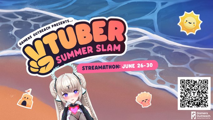 Day 1 of #VTuberSS2024! Let's reach our goal again this year! Stream will be starting in an hour and<a href="/tag/vtuberss2024"class="tags">#VTuberSS2024</a>