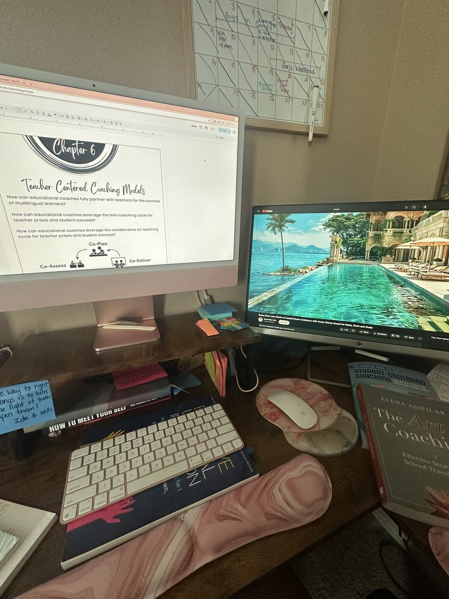 PaulaPolk's tweet photo. I’m going cross eyed 😵‍💫but I can see the finish line. 🤪 This beautiful vacay scene with jazz is saving my sanity. #futureauthor https://t.co/t5UapZlnZA