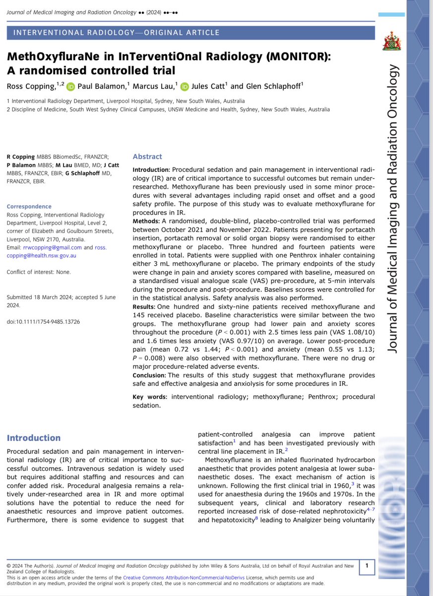 LiverpoolIR (@liverpool_ir) on Twitter photo Proud to announce our recent publication MONITOR RCT performed at Liverpool Hospital Interventional Radiology. <a href="/JMIRO_Journal/">JMIRO Journal</a> <a href="/drjulescatt/">Jules Catt</a> <a href="/Glen_Schlaphoff/">Glen Schlaphoff</a> . Pain management matters. Proud to announce our recent publication MONITOR RCT performed at Liverpool Hospital Interventional Radiology. <a href="/JMIRO_Journal/">JMIRO Journal</a> <a href="/drjulescatt/">Jules Catt</a> <a href="/Glen_Schlaphoff/">Glen Schlaphoff</a> . Pain management matters.