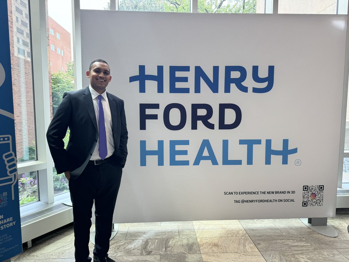 DayaanGhani's tweet photo. Feeling incredibly excited and grateful to be starting residency with such an amazing group of people in a truly special city @HenryFordHealth! Looking forward to becoming a part of the Detroit community, growing as a person &amp; physician, and for what the future holds! https://t.co/9qQrHAsfez