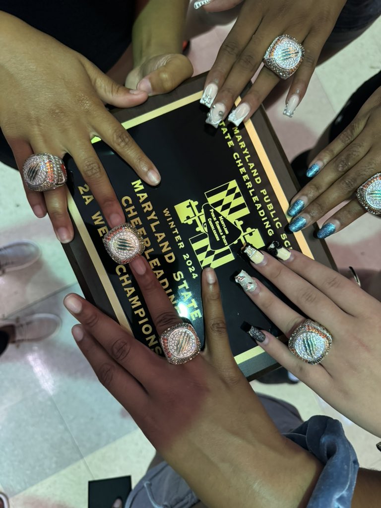 BLING BLING STATE CHAMPIONSHIP RINGS - Winter 2024 2A STATE CHAMPIONS