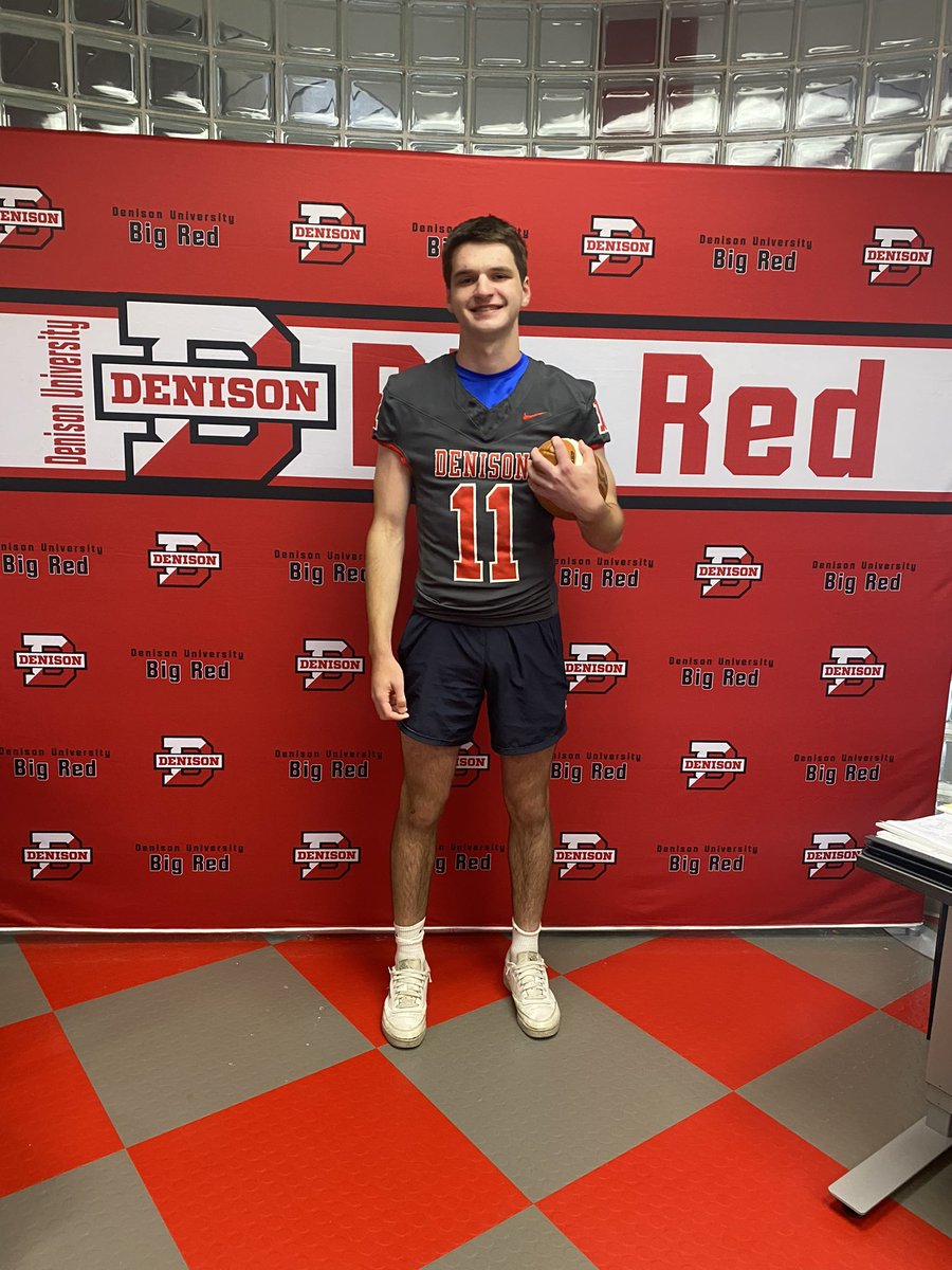 Grady Kugel (@gradykugel) on Twitter photo I had a great visit to Denison University. Thank you to <a href="/CoachHines_13/">Coach Hines</a> for the hospitality. I look forward to being back on campus soon. #GBR
<a href="/CoachMatt301/">Matt Schwartzback</a> <a href="/coachjimloreto/">Jimmy Loreto</a> <a href="/coachhatem/">Jack Hatem</a> <a href="/CoachJQuack/">Coach Jed Quackenbush</a> I had a great visit to Denison University. Thank you to <a href="/CoachHines_13/">Coach Hines</a> for the hospitality. I look forward to being back on campus soon. #GBR
<a href="/CoachMatt301/">Matt Schwartzback</a> <a href="/coachjimloreto/">Jimmy Loreto</a> <a href="/coachhatem/">Jack Hatem</a> <a href="/CoachJQuack/">Coach Jed Quackenbush</a>