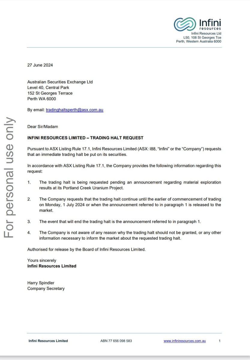 APKJM's tweet image. #I88 @InfiniResources #uranium 

Excellent timing , come out 1st of July "hopefully" with some cracking results 🙏