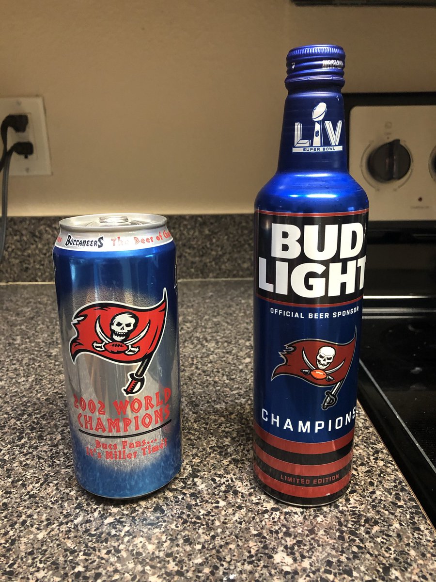 kmmelch's tweet photo. @TBL_Hockey Check out these from the Bucs, 2002 and 2020! #WeAreTheKrewe #GoBolts https://t.co/qnph4njiQT